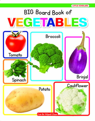 New Big Board Book of Vegetables [Unknown Binding] [Sep 26, 2022] LS Editorial Team