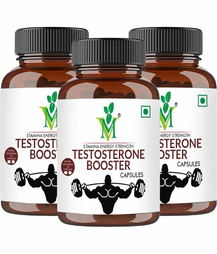 Testosteron Booster Veg. Capsules Pack of 3 - 90's