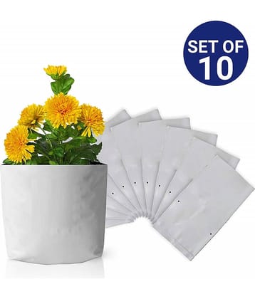 Grow bag for home gardening High Quality 150 Micron/600 Gauge | Pack of 10 Bags; Size: 40 x 24 x24 cm