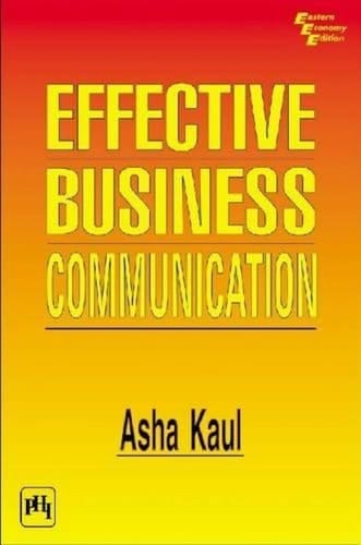 EFFECTIVE BUSINESS COMMUNICATION