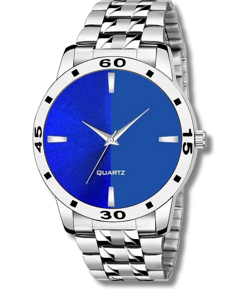 AQUA BLISS Silver Stainless Steel Analog Men's Watch