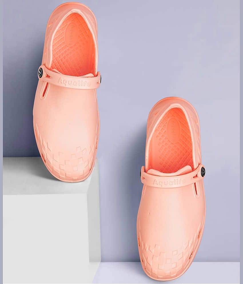 Aqualite PeachPuff Clogs