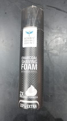 Bombay shaving company charcoal shaving 