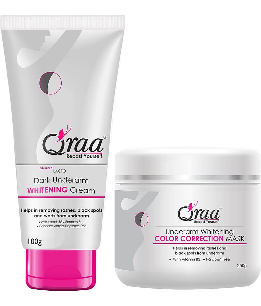 QRAA Underarm Kit for Dark Underarms | 350 g, Pack of 2