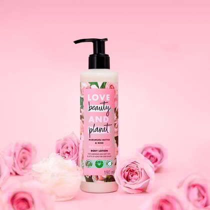 Murumuru Butter & Rose Body Lotion-190 ml