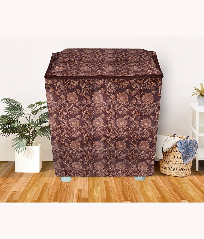 E-Retailer Single PVC Gold Washing Machine Cover for Universal Semi-Automatic