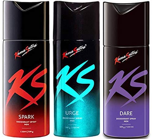 KamaSutra Deo Combo (Spark - 150ml, Urge - 150ml, Dare - 150ml)