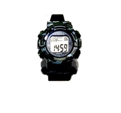 Nawani Boy's Sport Watch with 7 Lights in Dial Round Watch ( Colour as per Available ) Display Size - 5 cm