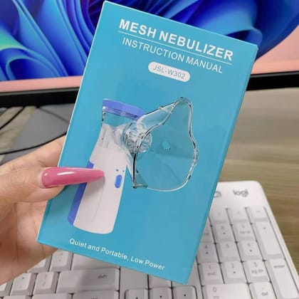 Portable Mesh Nebulizer, Effective for Cough, Asthma Silent and Compact Nebulizer Machine for Adult and Kids Portable Mesh Nebulizer, Effective for Cough, Asthma Silent and Compact Nebulizer Machine for Adult and Kids