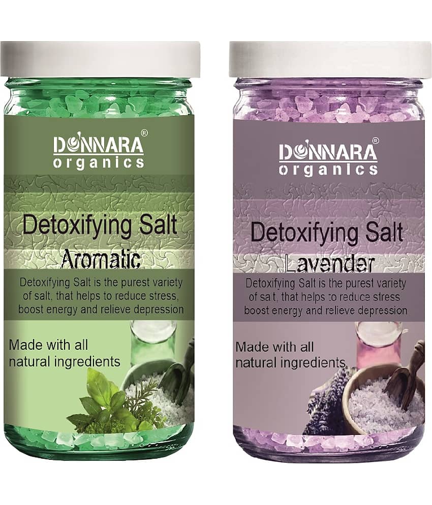 Donnara Organics Crystal Natural Bath Salt 200 g Pack of 2