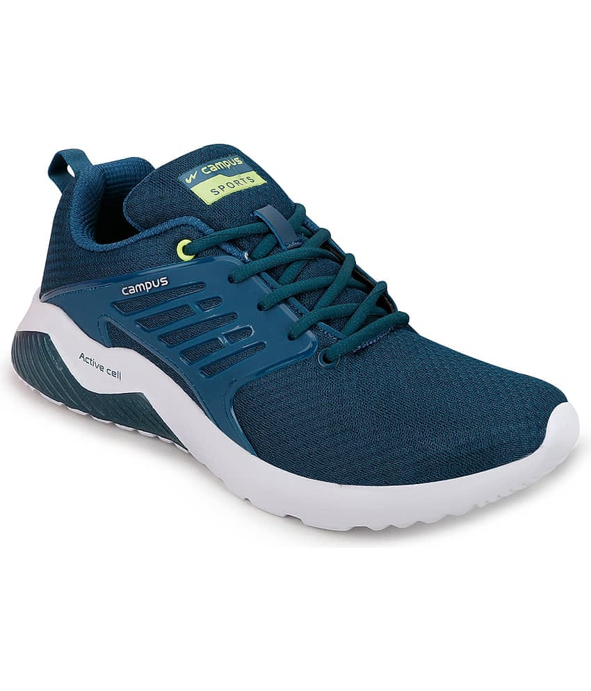 Campus CRYSTA PRO Black Men's Sports Running Shoes