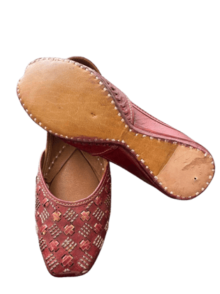Punjabi handmade Leather Jutti 