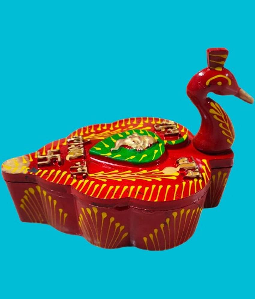 Jignisha Fashion Multipurpose Box for Haldi KumKum , Dani, Sindoor, Shagun Tikka