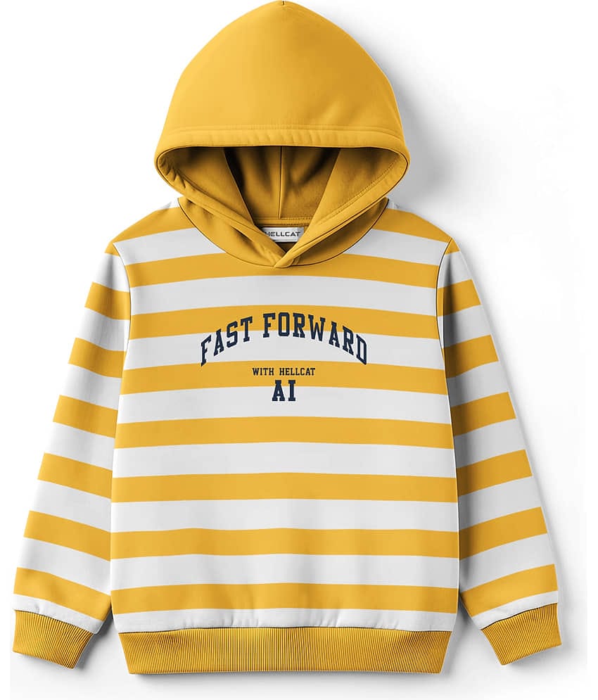 HELLCAT Pack of 1 Boys Cotton Blend Sweatshirt ( Blue )