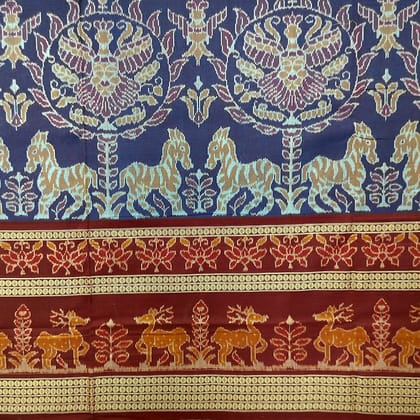Sambalpuri Ikat Cotton Saree