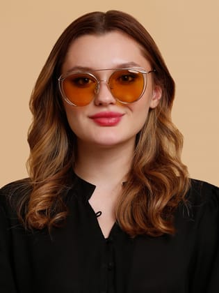 SUNNIES Large Full Frame Metal Butterfly Solid Polarized Women Sunglasses-SNS-11716-C104