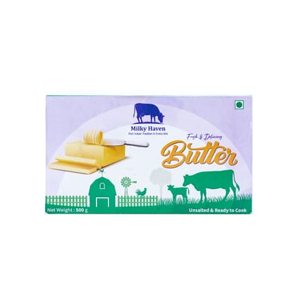 Milky Haven Unsalted Butter 500g