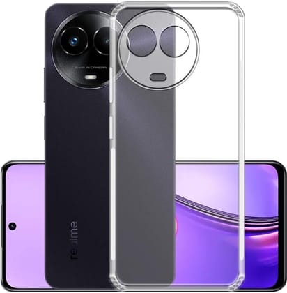 PLUGTECH TPU Ultra Hybrid Clear Camera Protection Back Cover Case for Realme 11X 5G,11 5G,Narzo 60x 5G,Realme C67 5G