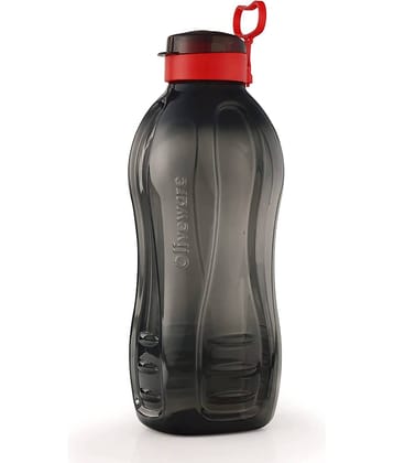 Oliveware - Black Sipper Water Bottle 2000 mL ( Set of 1 )