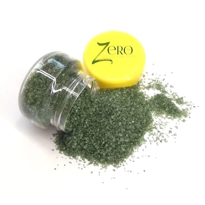 Brand Zero Crystal Stones - Micro - 50 Grams Jar - Seeweed Color