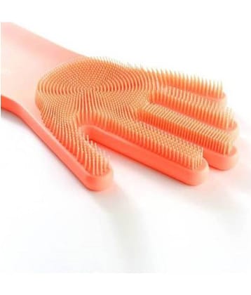 Magic silicon gloves