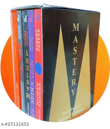Robert Greene 5 Book Set Concise Power, Mastery, Seduction,WAR, human nature