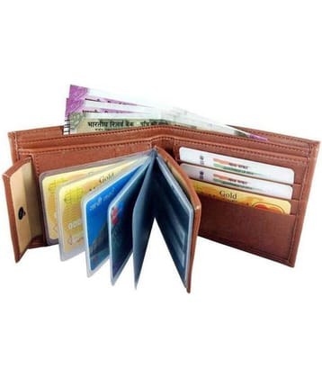 Arist PU Tan Casual Regular Wallet