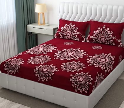 Fitted Glace Cotton Bedsheets double bed comfort to your bedroom with our 90x100 size