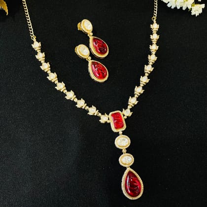 Nayaab Avni Polki Neckpiece