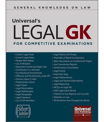 Universal's General Knowledge on Law- Legal GK for Competitive Examinations