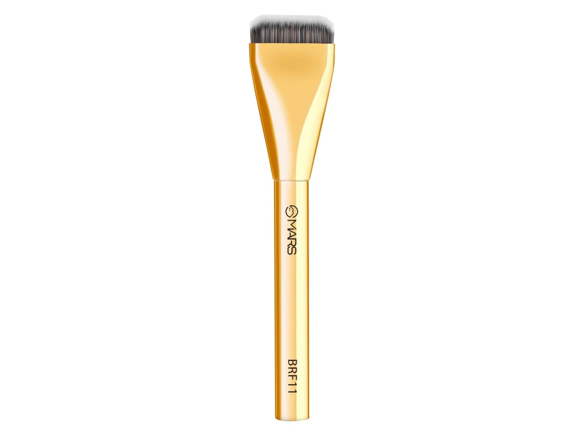 MARS Artist's Arsenal Ultra Thin Foundation Makeup Brush For Blending Liquid Foundation & Cream | Ultra Thin Bristles | Flawless Application | Sleek D - Ultra Thin Foundation Brush