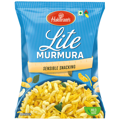 Haldiram's Lite Murmura Namkeen, 150 G Pouch Haldiram's Lite Murmura Namkeen, 150 G Pouch