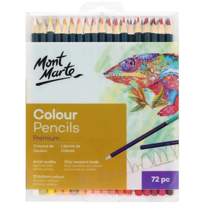 Mont Marte Premium Colour Pencils 72Pc-MPN0125