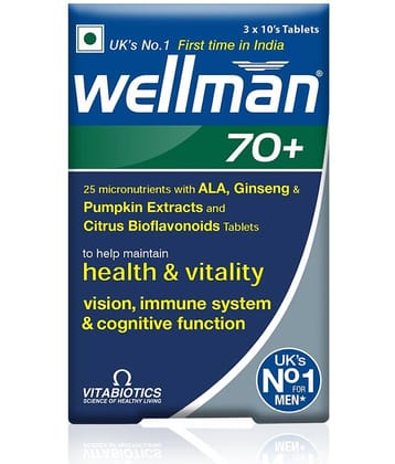Wellman 70  Tablets Multivitamin 30 no.s Vitamins Tablets