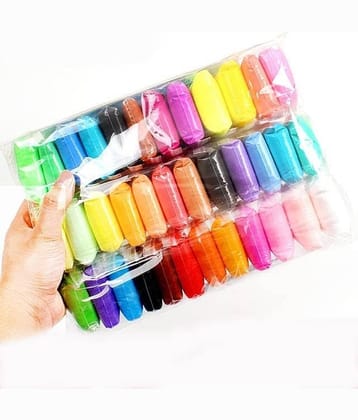 Eclet (Pack of 12) Air Dry Clay, Colorful Children Soft Clay, Creative Art Crafts, Gifts for Kids-Multi Color. Non-Toxic Modeling Magic Fluffy Foam Bouncing Clay Putty Kit for Kids with Tools.82