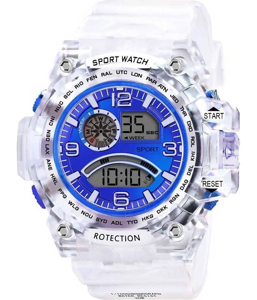 Redux DG105 Blue Dial Resin Digital Men's Watch