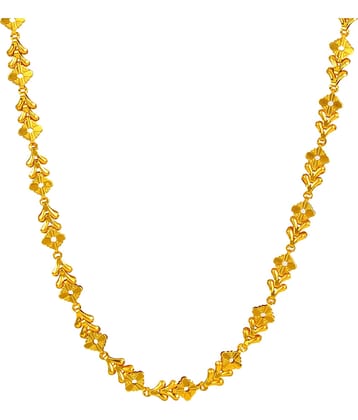 FASHION FRILL Gold Plated Chain ( Set of 1 )