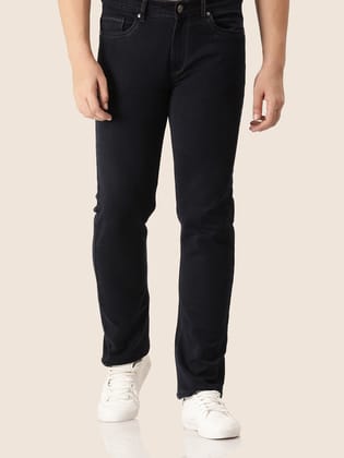 Amswan Premium Men'S Black Classic Fit Jeans-32