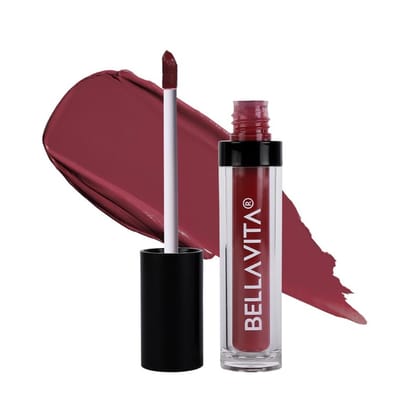Bella Vita Organic Kiss-Proof Liquid Lipstick | 3.8 Ml | 18-Hr Stay |Transferproof Lipstick | Long Lasting | Ultra Matte Finish | Intense Moisturisation | Waterproof Lipsticks For Women | Berry Nude Bella Vita Organic Kiss-Proof Liquid Lipstick | 3.8 Ml Bella Vita Organic Kiss-Proof Liquid Lipstick | 3.8 Ml | 18-Hr Stay |Transferproof Lipstick | Long Lasting | Ultra Matte Finish | Intense Moisturisation | Waterproof Lipsticks For Women | Berry Nude Bella Vita Organic Kiss-Proof Liquid Lipstick | 3.8 Ml