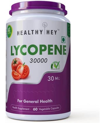 HEALTHYHEY NUTRITION Lycopene 30000mcg - 60 Veg. Capsules 60 gm Capsule