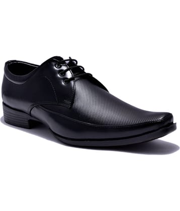 Sir Corbett - Black Men's Derby Formal Shoes