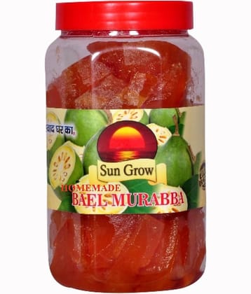 Sun Grow HomeMade Organic Sweet Beal Murabba Pieces No Artificial Preservatives No Additives Pickle 1 kg