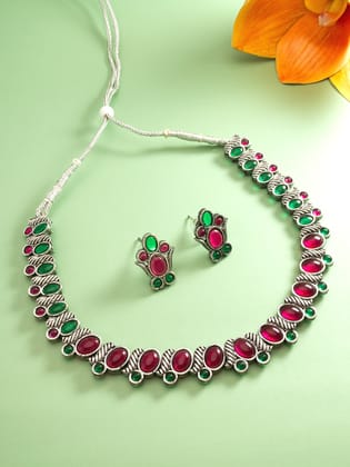 Morison Radiant Gold Necklace Set  A Perfect Companion for Special Moments