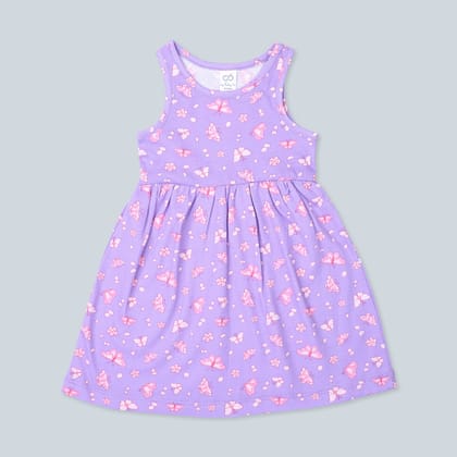 Flutterby Jersey Dress-9-12 Months