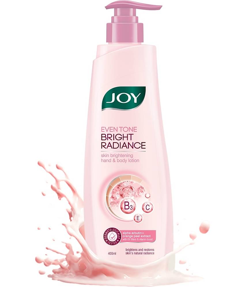 Joy Even Tone Brightening Body Lotion With Niacinamide & Alpha Arbutin For Women 400ml (Pack of 1)
