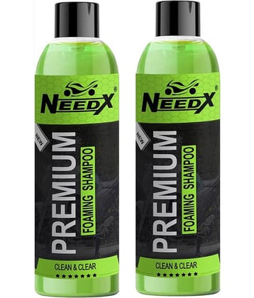 NEEDX CAR & BIKE FOAMING SHAMPOO 200 ML + 200 ML