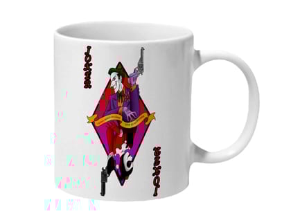 Multicolor Joker Clown Prince Of Crome Harlry Quin Of Hate Ceramic Mug