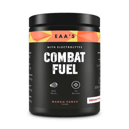 Combat Fuel EAA+ | 13gms EAA | 700mg Electrolyte Blend | 100mg Senactive |-Mango Punch