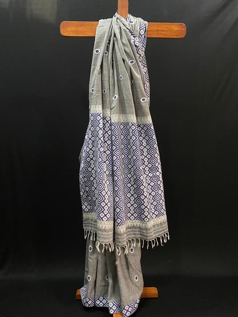 Handwoven Assamese Cotton Saree
