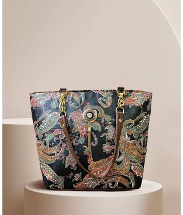 Fargo Black PU Shoulder Bag
